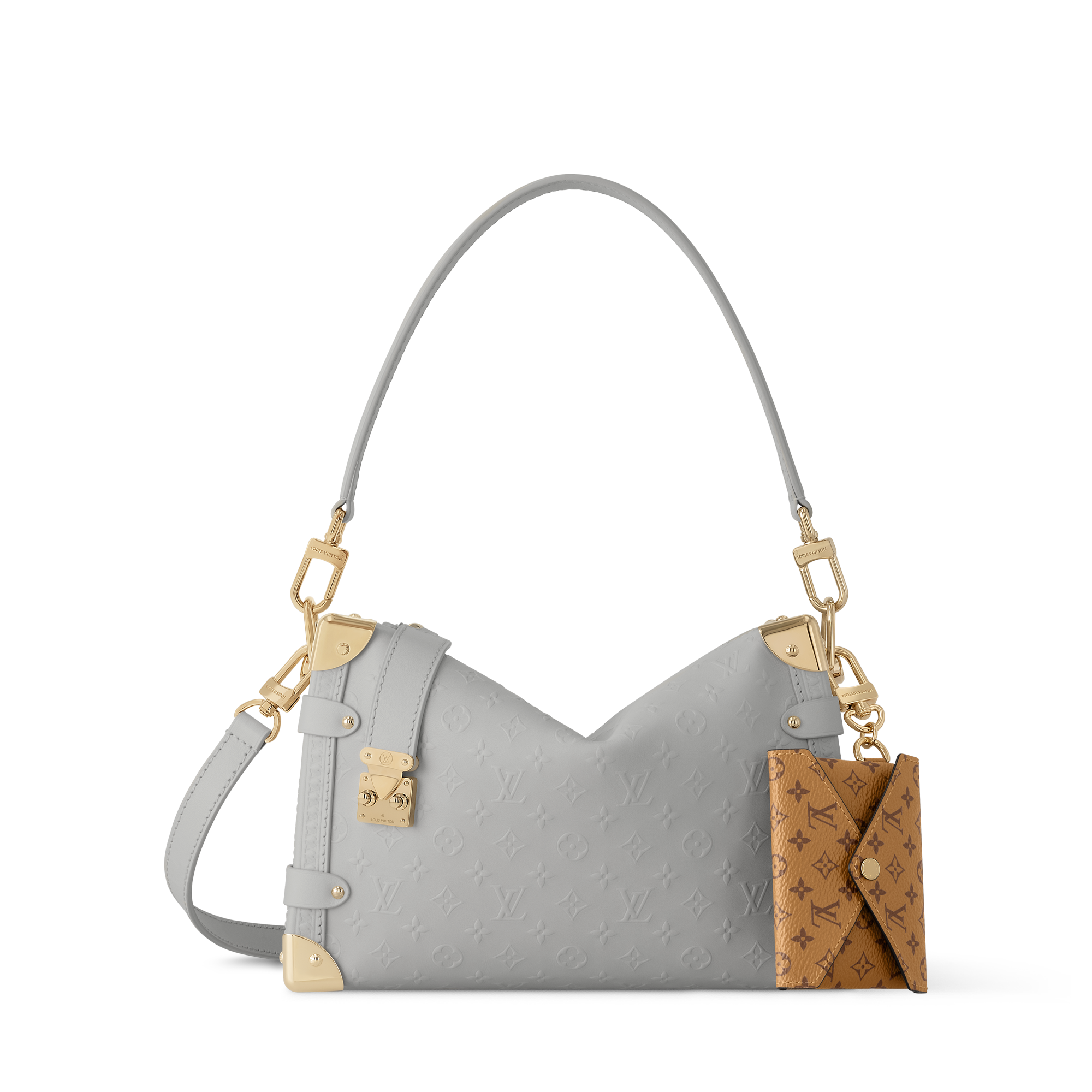 タカタカ LOUIS VUITTON ボディバッグ グレー キャンバス louis-vuitton--