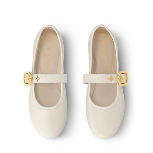Romy Flat Ballerina in Women's Shoes Loafers and Ballerinas collections by Louis Vuitton (Product zoom)