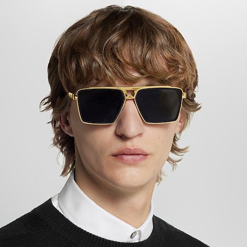 1.1 Evidence Metal Square Sunglasses . in Men's Accessories Sunglasses collections by Louis Vuitton (Product zoom)