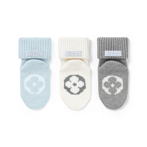 3 Socks Set . in Gifts's Gifts for Babies } collections by Louis Vuitton (Product zoom)