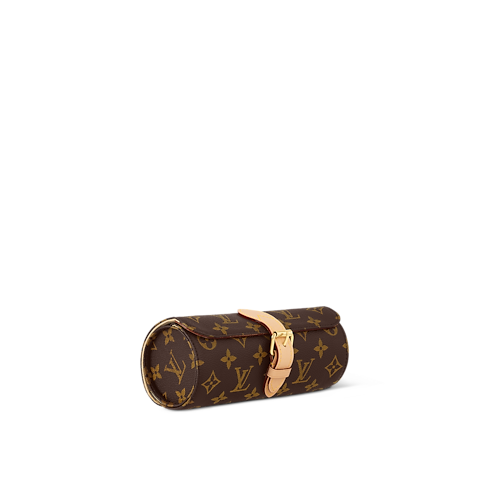 3 Watch Case Monogram Canvas in Men's Travel Travel Accessories collections by Louis Vuitton (Product zoom)