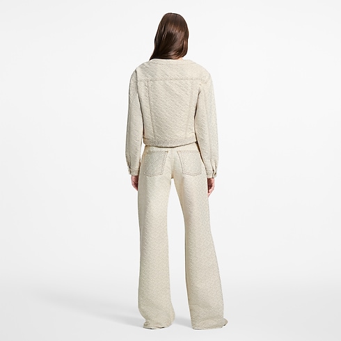 3D Monogram Denim Jacket in Women's Ready-to-Wear Coats and Jackets collections by Louis Vuitton (Product zoom)