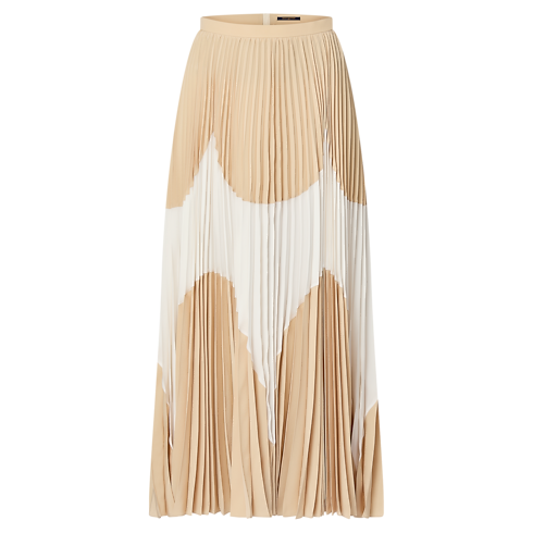 Abstract Insert Pleated Skirt in Women's Ready-to-Wear Skirts and Shorts collections by Louis Vuitton (Product zoom)