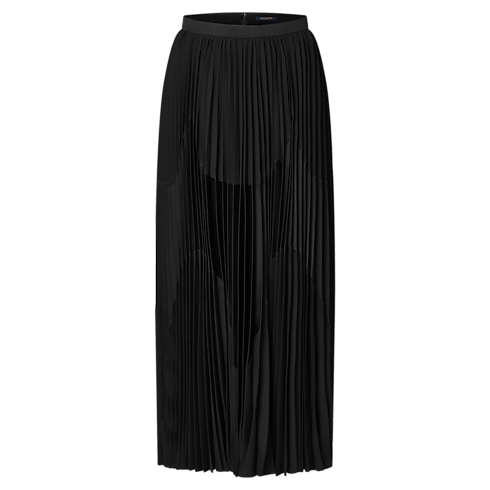 Abstract Insert Pleated Skirt in Women's Ready-to-Wear Skirts and Shorts collections by Louis Vuitton (Product zoom)