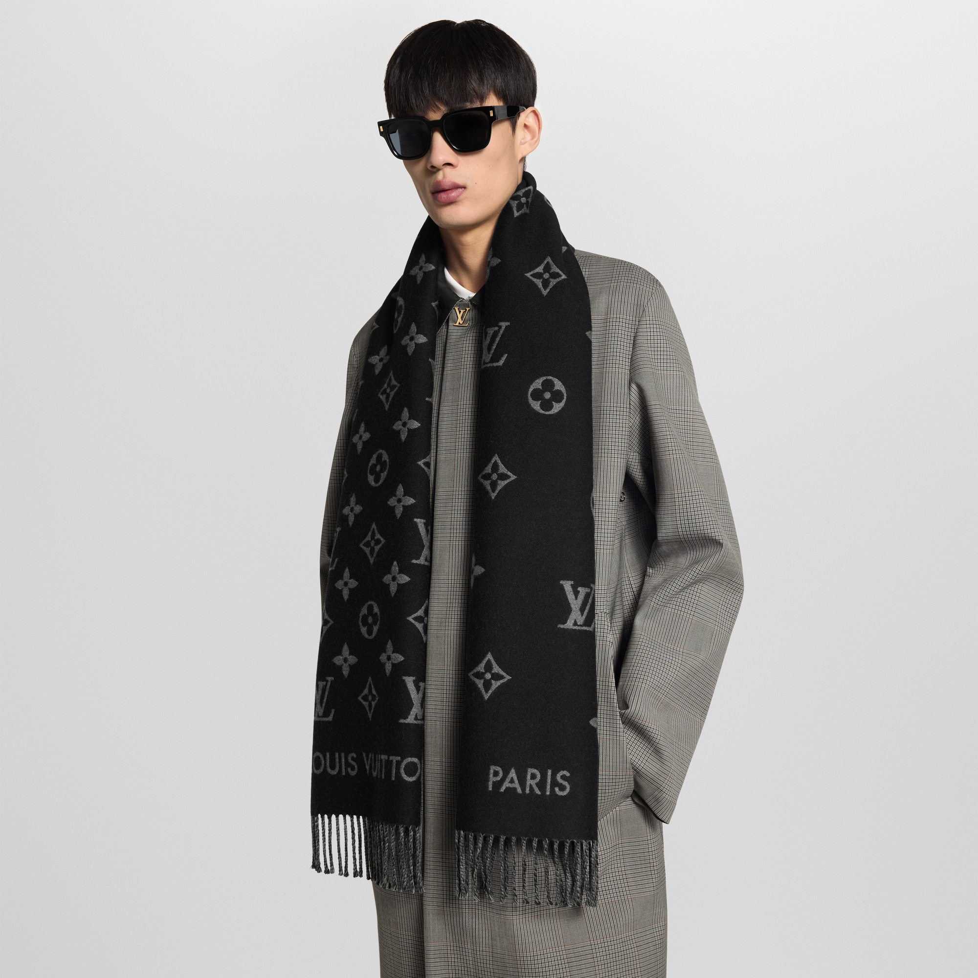All About Monogram Scarf . in Men