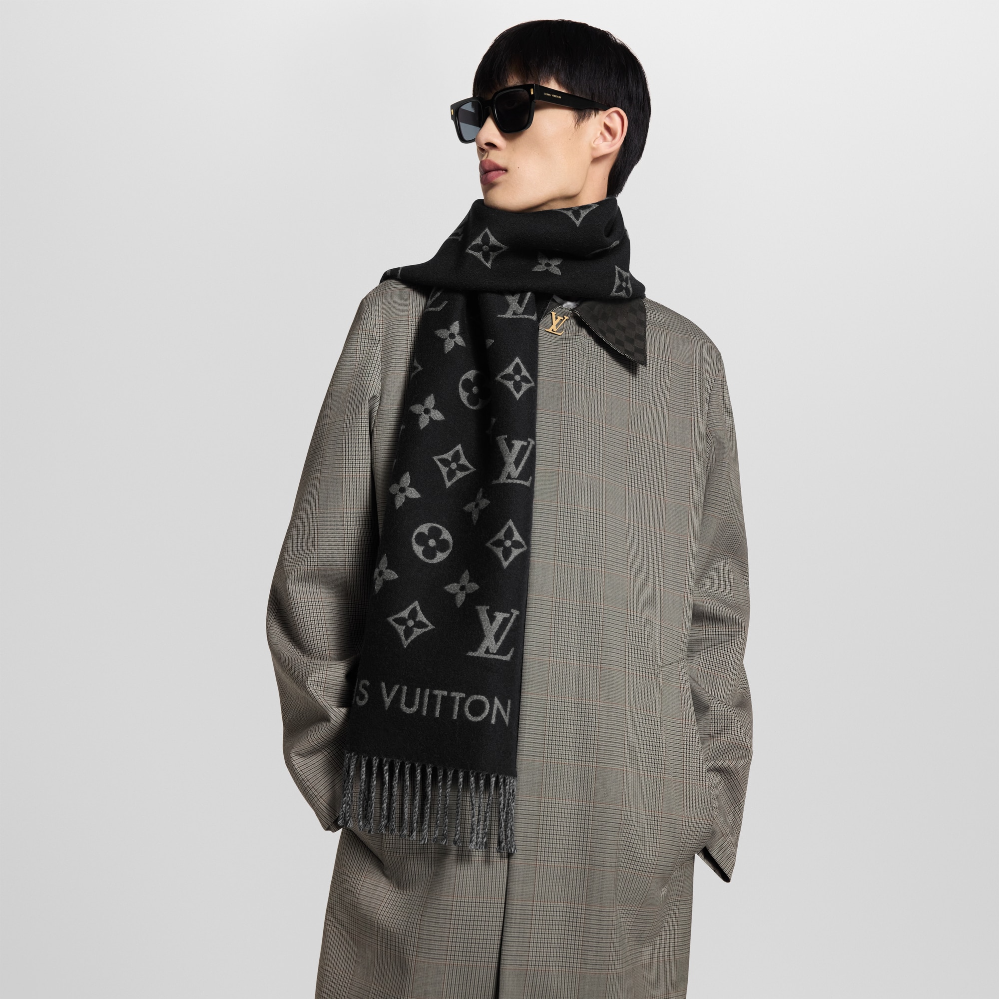 All About Monogram Scarf . in Men