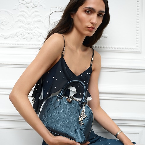 Alma BB Monogram Empreinte Leather in Bags and Small Leather Goods's Women Bags LV Icons collections by Louis Vuitton (Product zoom)