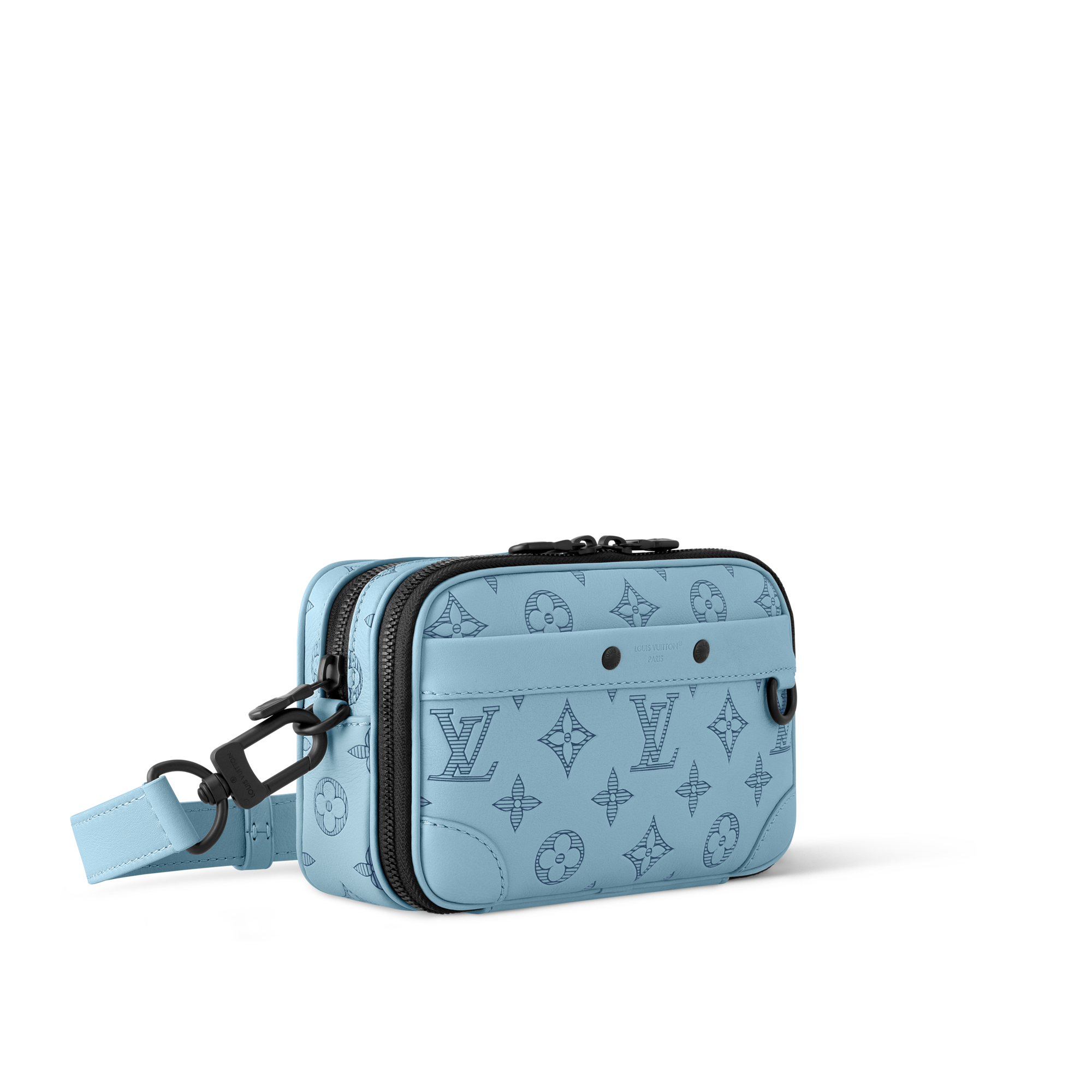 Alpha Wearable Wallet Monogram Shadow Leather in Men