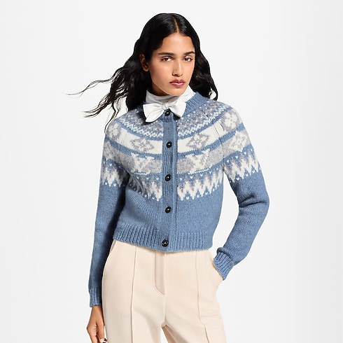 Alpine Knit Cardigan in Women's Ready-to-Wear Tops and Shirts collections by Louis Vuitton (Product zoom)