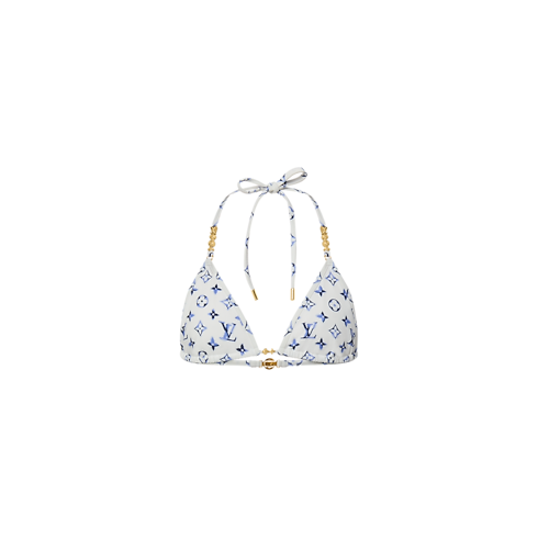 Aquarelle Monogram Bikini Top in Women's Ready-to-Wear Swimwear collections by Louis Vuitton (Product zoom)