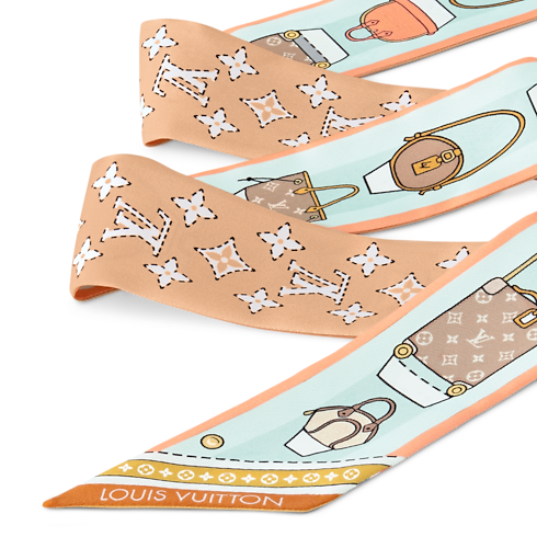 Asnieres Paper House BB Bandeau . in Women's Accessories Silk Squares and Bandeaus collections by Louis Vuitton (Product zoom)