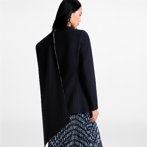 Asymmetrical Scarf Jacket in Women's Ready-to-Wear Coats and Jackets collections by Louis Vuitton (Product zoom)