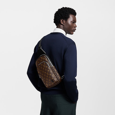 Avenue Slingbag Monogram Macassar Canvas in Men's Bags All Collections collections by Louis Vuitton (Product zoom)