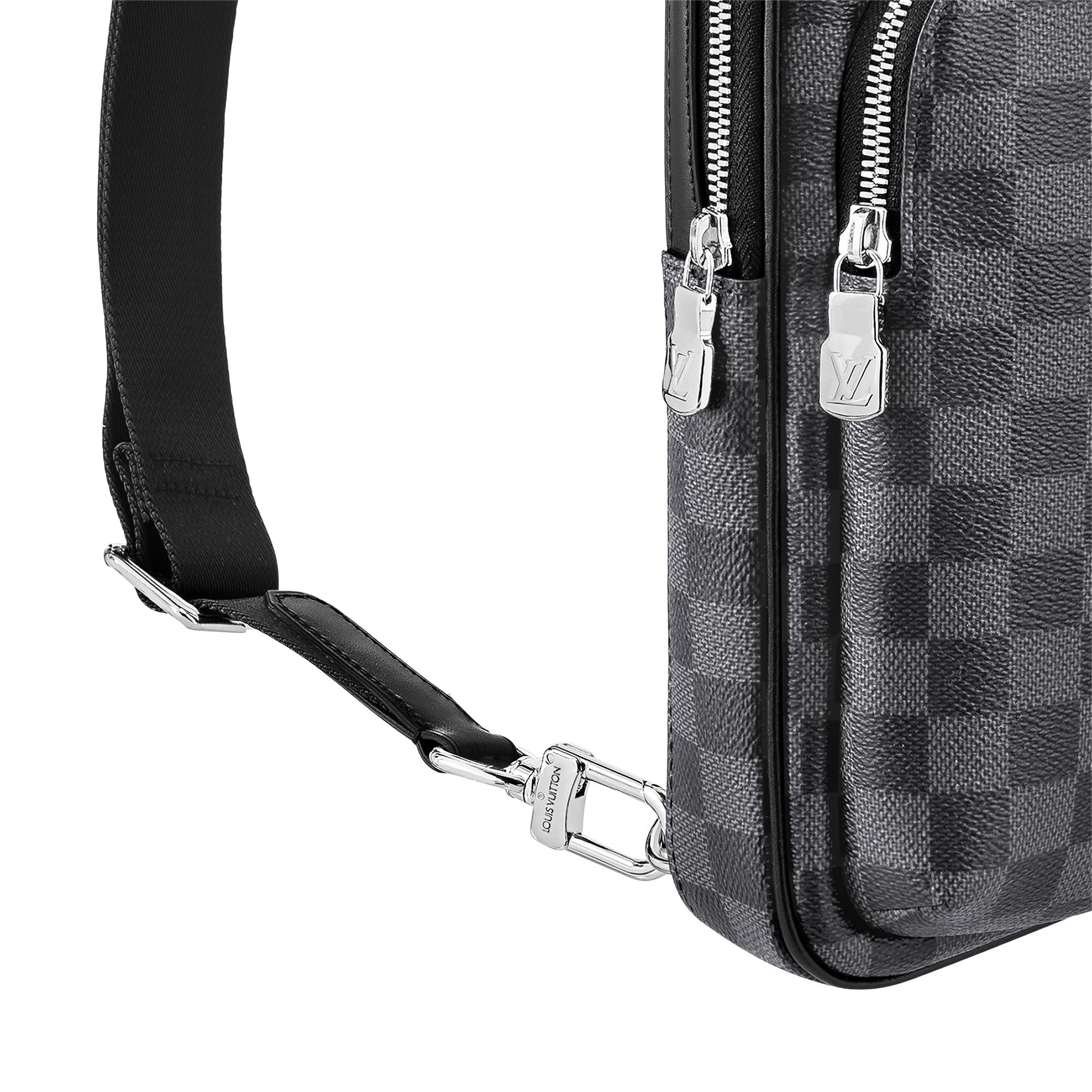 Avenue Slingbag Damier Graphite in Men