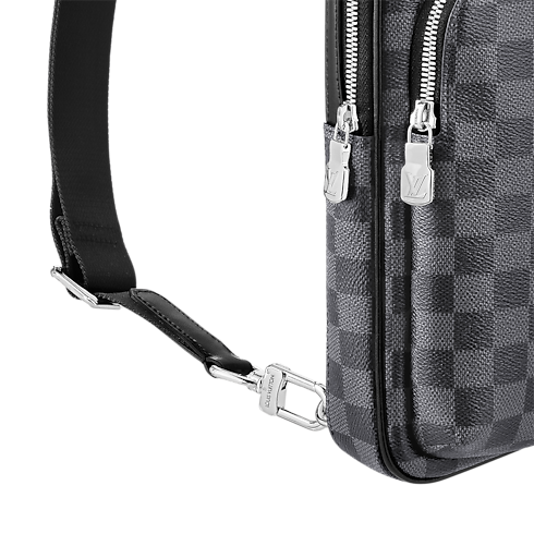 Avenue Slingbag Damier Graphite Canvas in Men's Bags All Collections collections by Louis Vuitton (Product zoom)