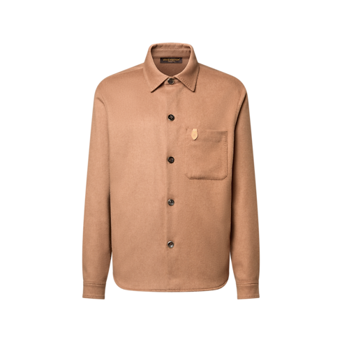 Baby Camel Hair Overshirt in Men's Ready-to-Wear All Ready-to-Wear collections by Louis Vuitton (Product zoom)