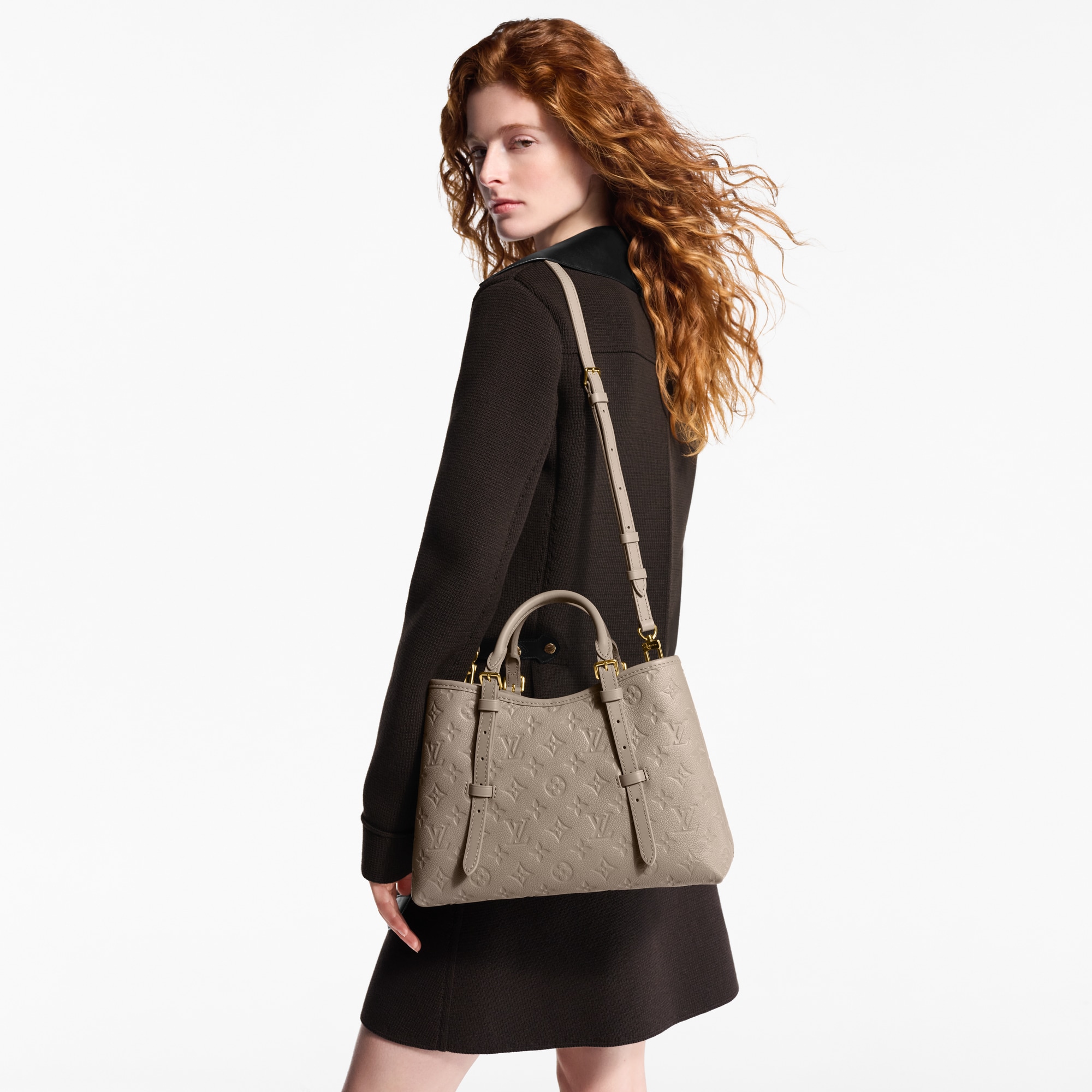 Babylone Tote PM Monogram Empreinte Leather in Women