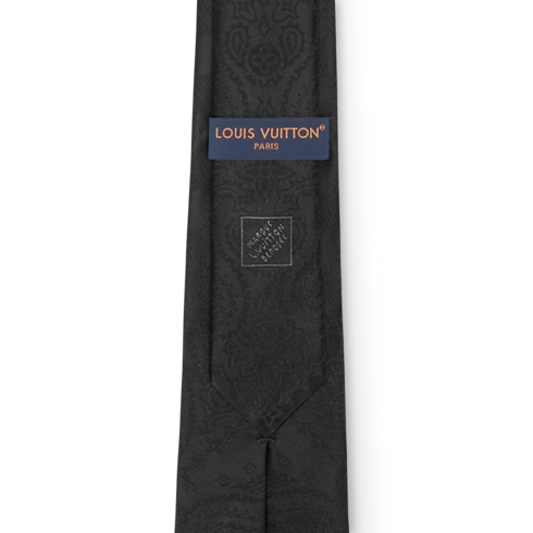 Bandana Damier Tie . in Men's Accessories Ties and Pocket Squares collections by Louis Vuitton (Product zoom)