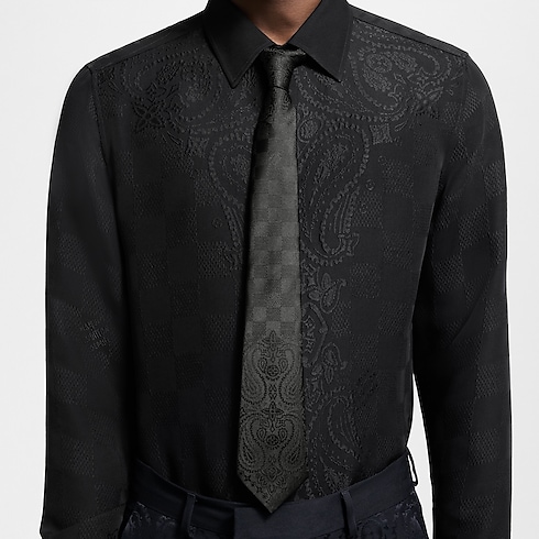 Bandana Damier Tie . in Men's Accessories Ties and Pocket Squares collections by Louis Vuitton (Product zoom)