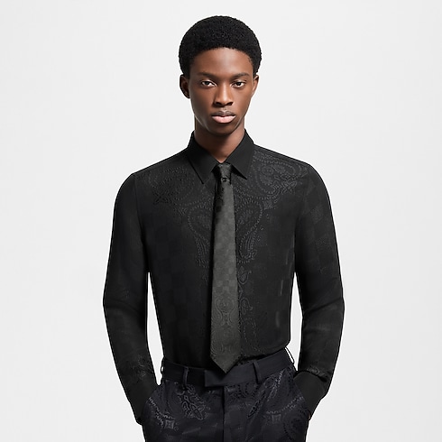 Bandana Damier Tie . in Men's Accessories Ties and Pocket Squares collections by Louis Vuitton (Product zoom)