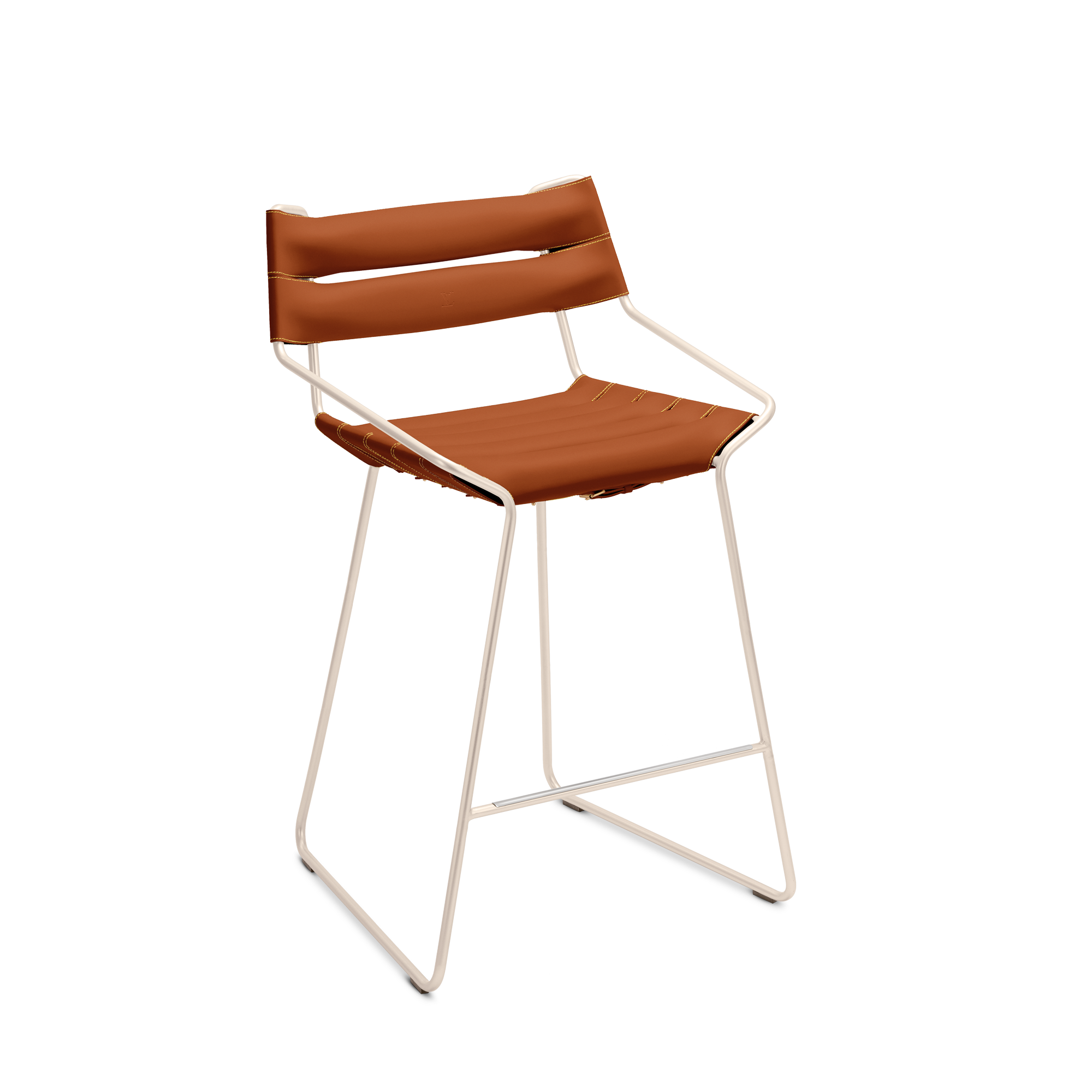 Belt Bar Stool By Atelier Oi  in Trunks, Travel and Home