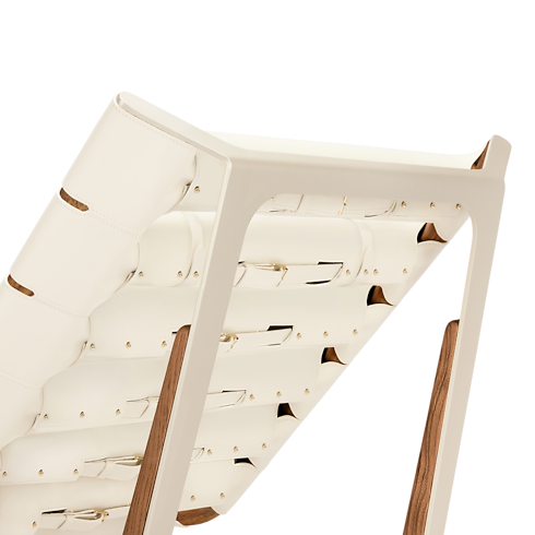 Belt Lounge Chair Outdoor By Atelier Oï in Trunks, Travel and Home's Home and Art of Dining Furniture collections by Louis Vuitton (Product zoom)