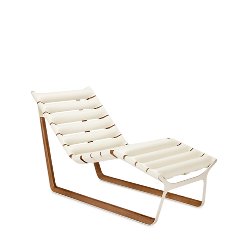 Belt Lounge Chair Outdoor By Atelier Oï in Trunks, Travel and Home's Home and Art of Dining Furniture collections by Louis Vuitton (Product zoom)