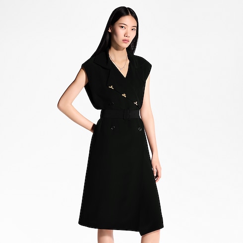 Belted Double-Breasted Dress in Women's Ready-to-Wear Dresses collections by Louis Vuitton (Product zoom)