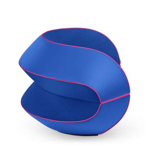 Binda Armchair By Raw Edges in Trunks, Travel and Home's Home and Art of Dining Furniture collections by Louis Vuitton (Product zoom)