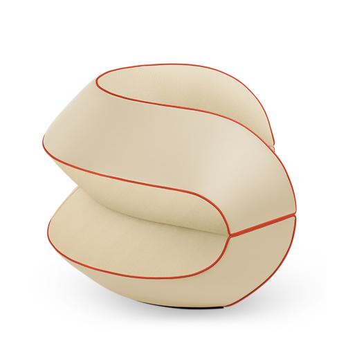 Binda Armchair By Raw Edges in Trunks, Travel and Home's Home and Art of Dining Furniture collections by Louis Vuitton (Product zoom)