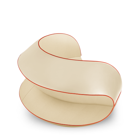 Binda Armchair By Raw Edges in Trunks, Travel and Home's Home and Art of Dining Furniture collections by Louis Vuitton (Product zoom)