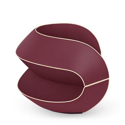 Binda Armchair By Raw Edges in Trunks, Travel and Home's Home and Art of Dining Furniture collections by Louis Vuitton (Product zoom)