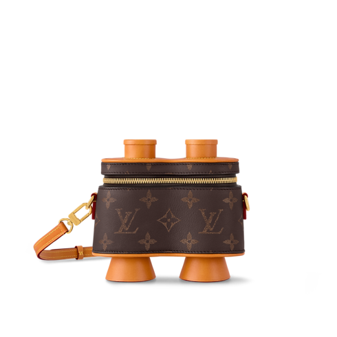 Binoculars Autres Cuirs Monogram in Men's Wallets and Small Leather Goods Mini Bags collections by Louis Vuitton (Product zoom)