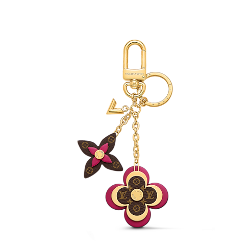 Blooming Flowers Bag Charm and Key Holder . in Women's Accessories Key Holders and Bag Charms collections by Louis Vuitton (Product zoom)