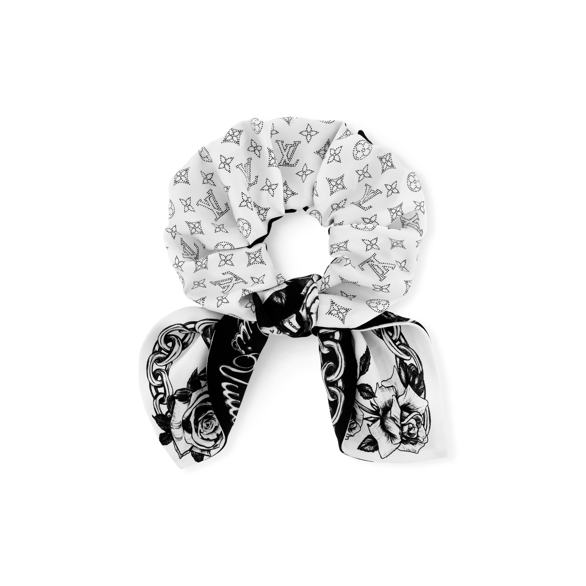 Blooming Monogram Scrunchy . in Women