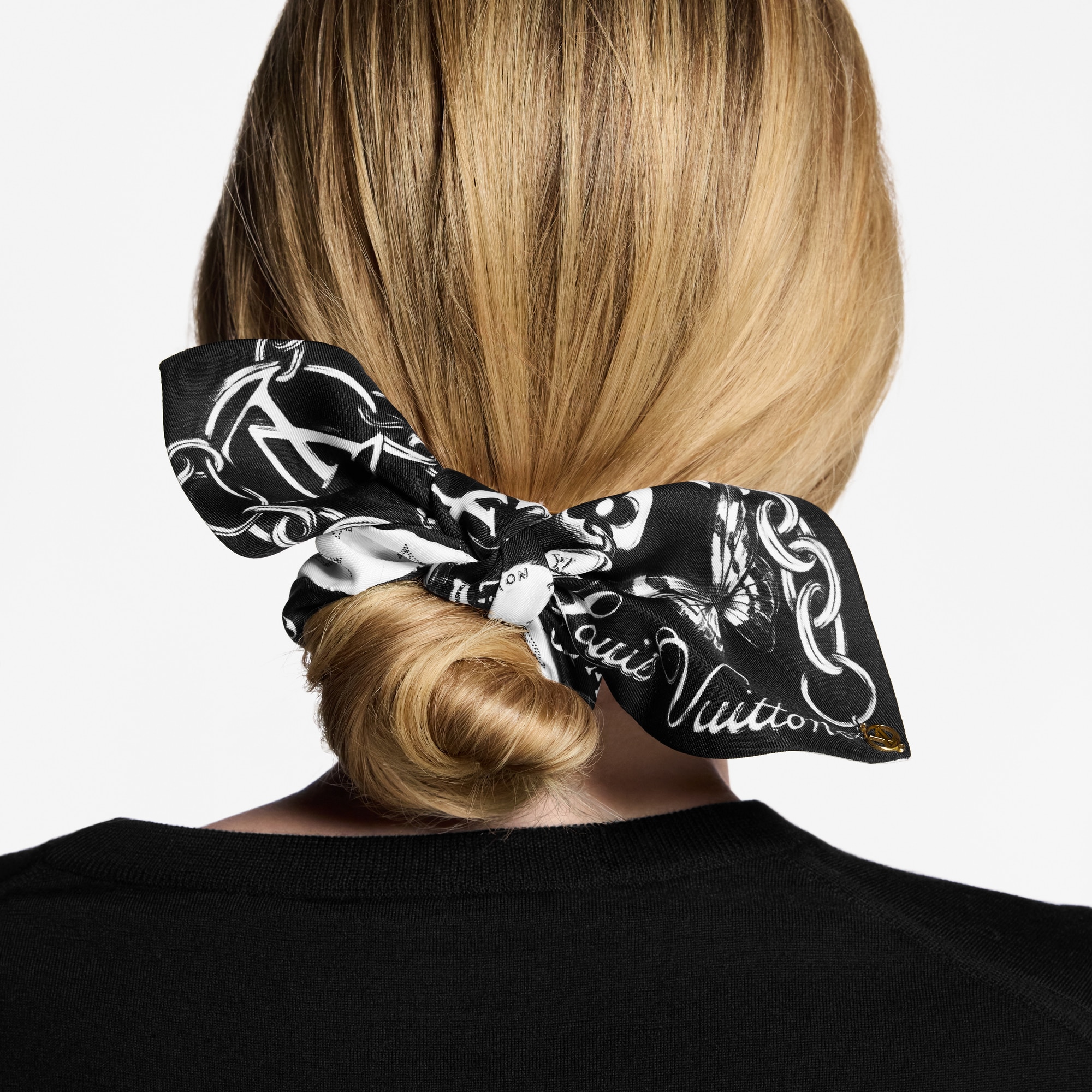 Blooming Monogram Scrunchy . in Women