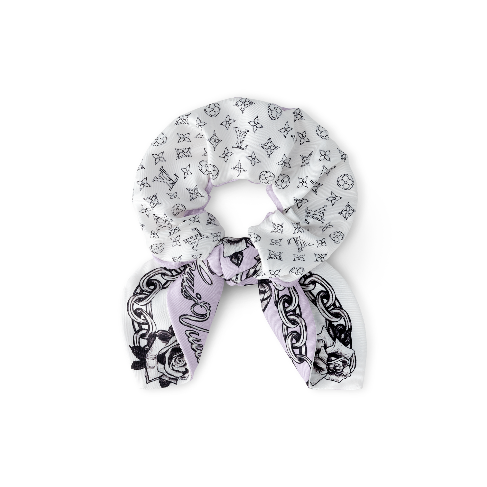 Blooming Monogram Scrunchy . in Women