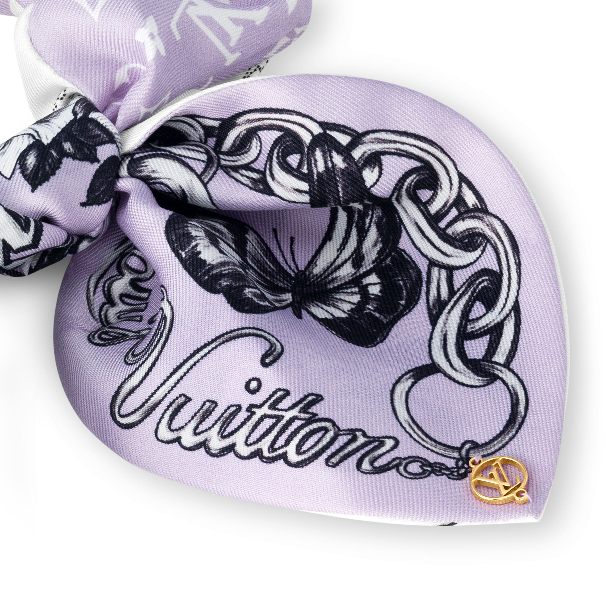 Blooming Monogram Scrunchy . in Women