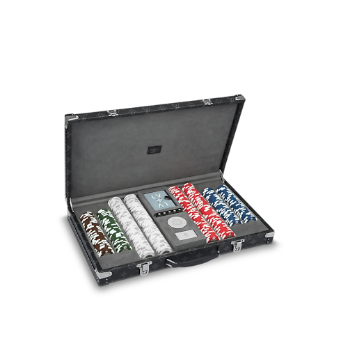 Boîte Jeu Poker Monogram Eclipse in Men's Travel Hardsided Luggage collections by Louis Vuitton (Product zoom)