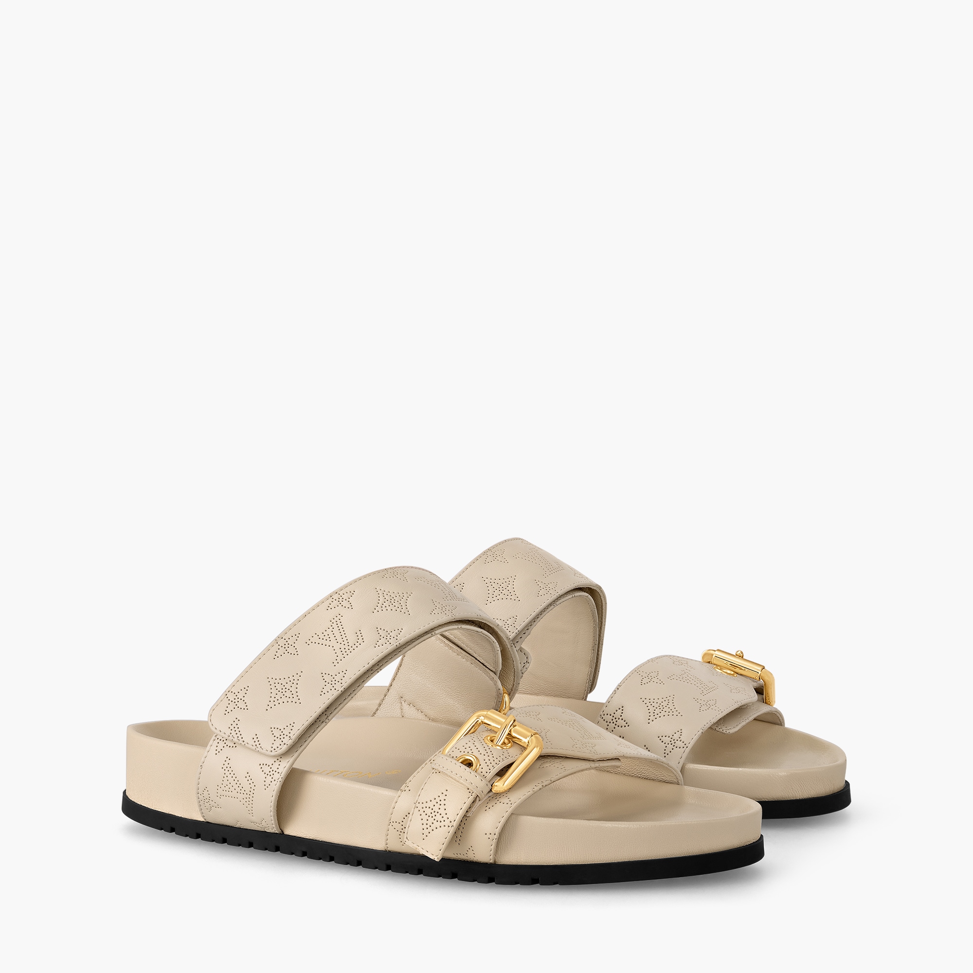 Bom Dia Flat Comfort Mule Shoes LOUIS VUITTON