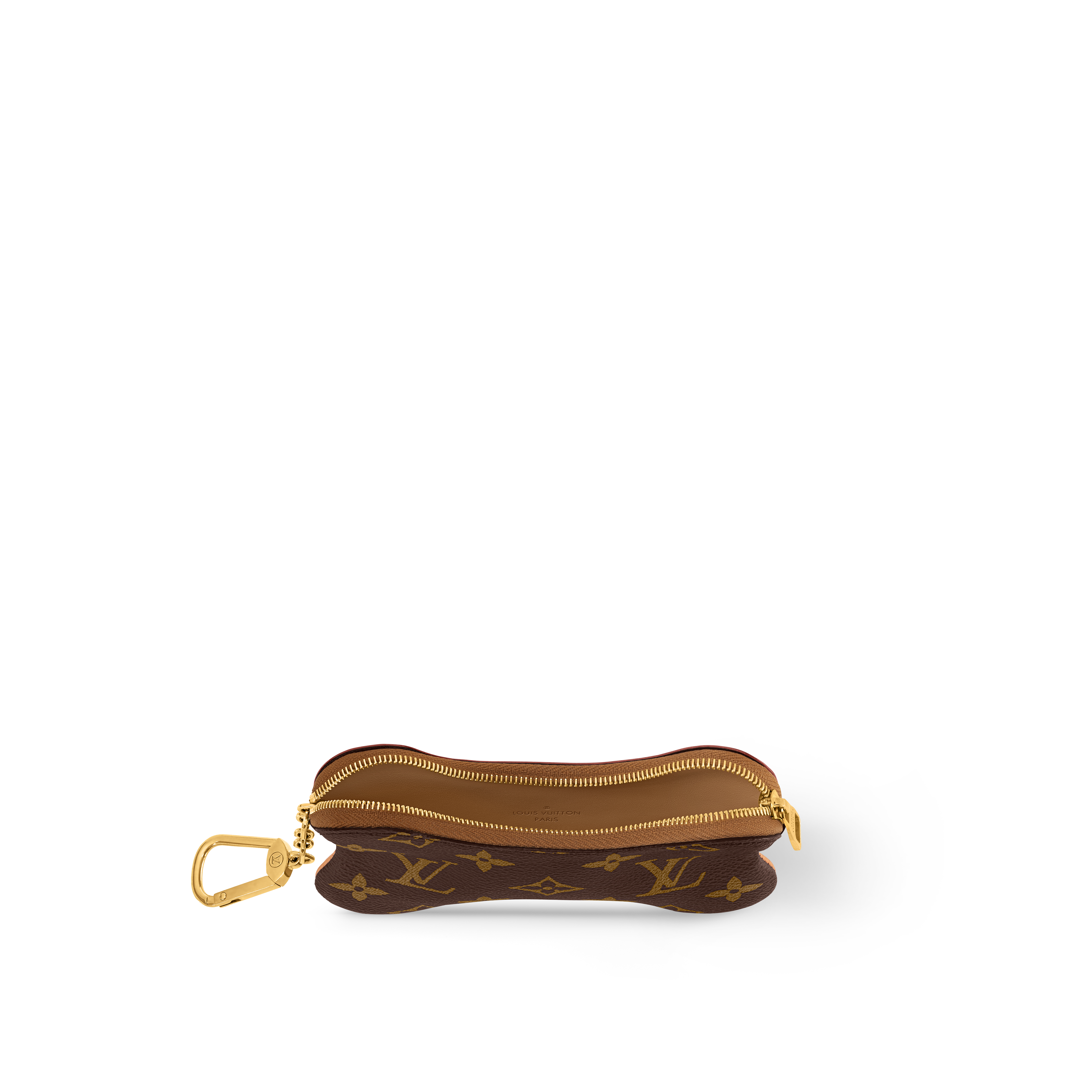 Bone Key Pouch Monogram in Holiday Gifts