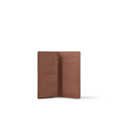 Brazza Wallet Monogram Canvas in Bags and Small Leather Goods's Personalisation Leather Goods } collections by Louis Vuitton (Product zoom)