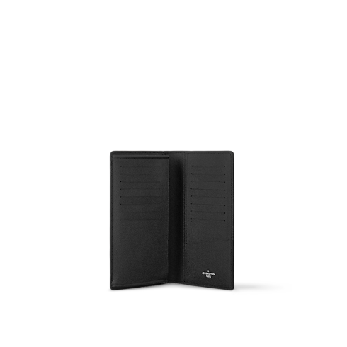 Brazza Wallet Damier Graphite Canvas in Bags and Small Leather Goods's Personalisation Leather Goods } collections by Louis Vuitton (Product zoom)