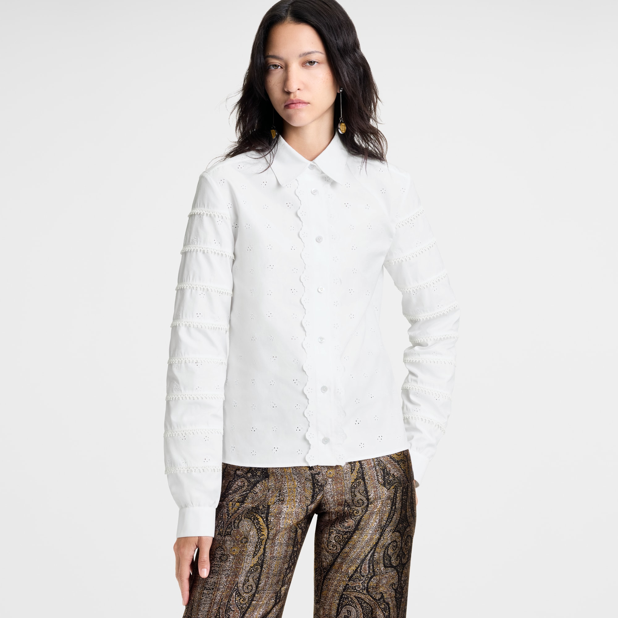 Broderie Anglaise Shirt  in Women