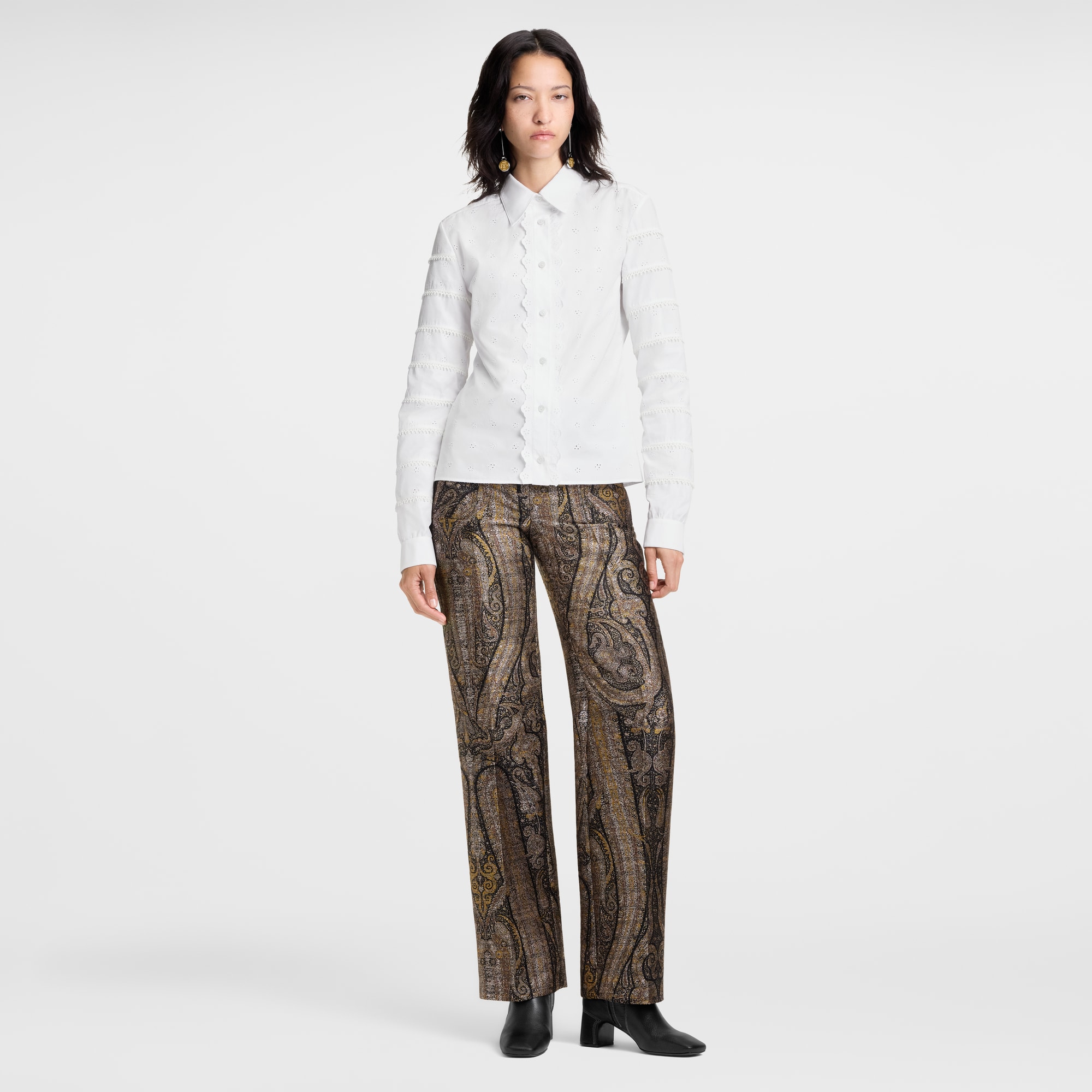 Broderie Anglaise Shirt  in Women