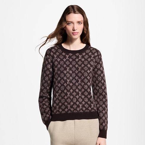 Brushed Monogram Pullover in Women's Ready-to-Wear Knitwear collections by Louis Vuitton (Product zoom)
