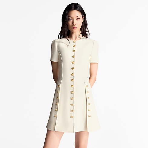 Button Trim Dress in Women's Ready-to-Wear Dresses collections by Louis Vuitton (Product zoom)