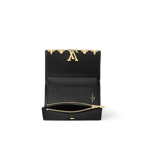 Capucines Compact Wallet Capucines in Women's Wallets and Small Leather Goods Small Wallets for Women collections by Louis Vuitton (Product zoom)