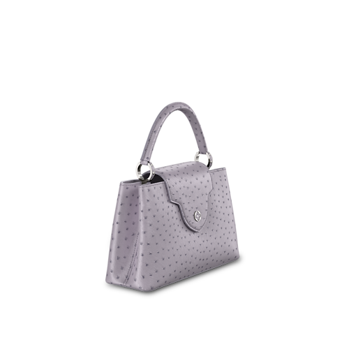 Capucines MM Autruche in Women's Handbags Capucines collections by Louis Vuitton (Product zoom)