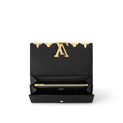 Capucines Wallet Taurillon in Women's Wallets and Small Leather Goods All Wallets and Small Leather Goods for Women collections by Louis Vuitton (Product zoom)